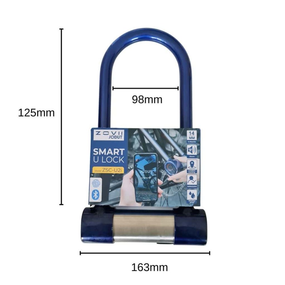 Cadeado Bluetooth Digital ZSC-U2I 5