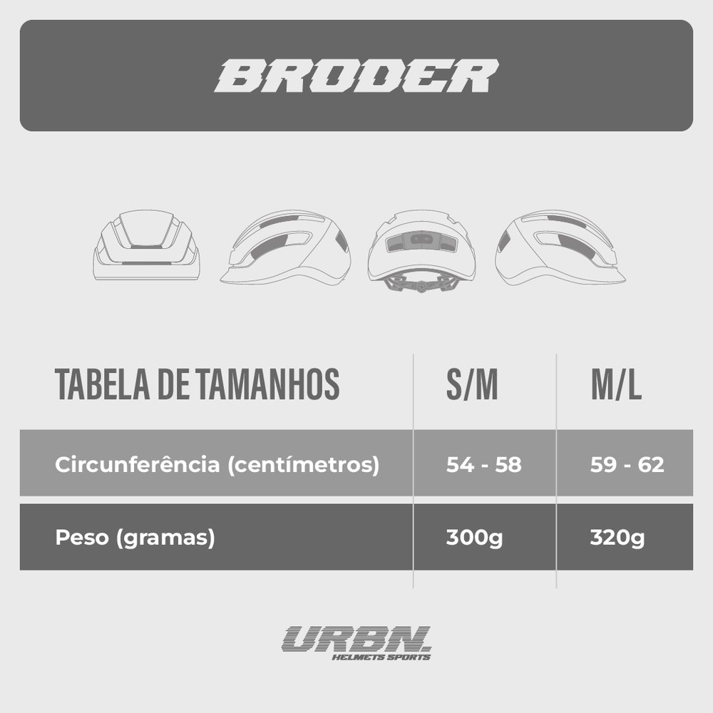 Capacete Broder Preto Noturno 6