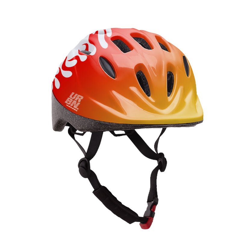 Capacete Fun Kid Red Flames