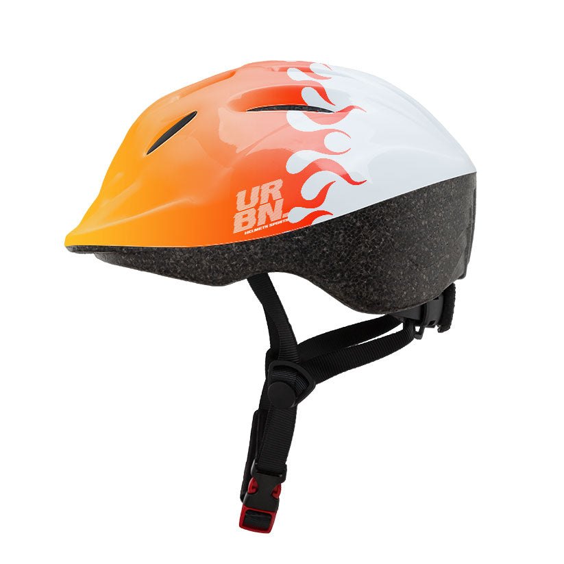 Capacete Fun Kid Red Flames 2