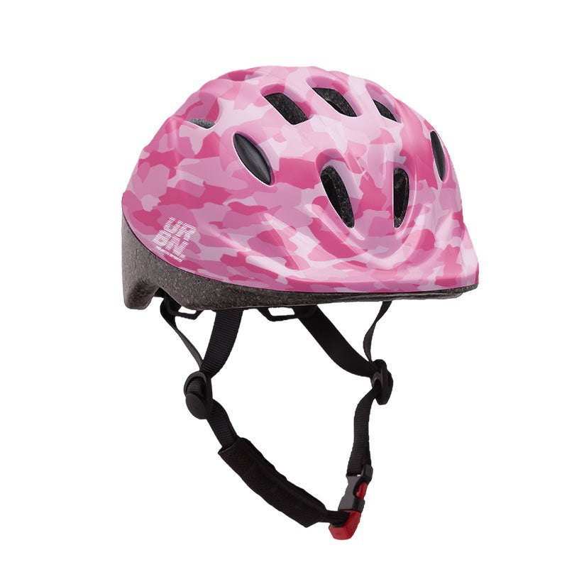 Capacete Fun Kid Camo Rosa
